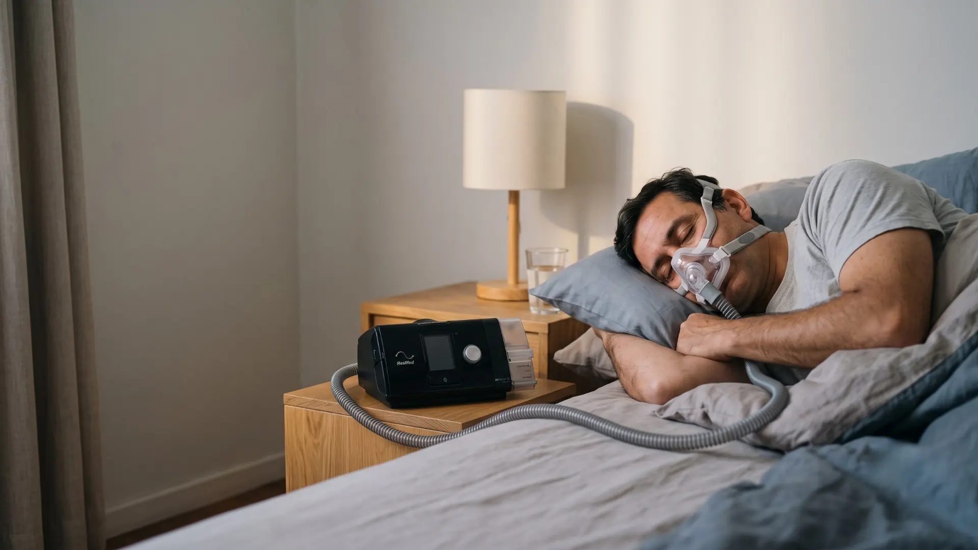 CPAP ResMed en Chile: cómo elegir equipo y mascarilla para apnea del sueño